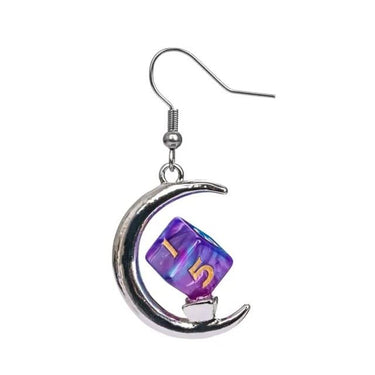 Blue & Purple Mini Acrylic  - D6 Earings