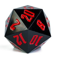 Thumbnail for Black Sharp Acrylic with Box - D20 RPG Dice