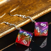 Thumbnail for Rainbow Resin - D10 Earings