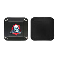 Thumbnail for Skeleton on Black PU Leather - Square Hard Dice Tray