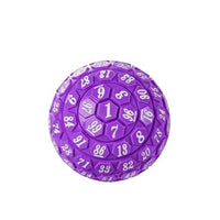 Thumbnail for Purple Raised Face Acrylic - D100 RPG Dice