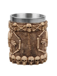 Thumbnail for Black & White Skull & Bone Mug - Novelty