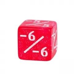 10pcs D6 12mm Dice Acrylic White Font Counter Numbers Pink