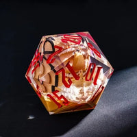 Thumbnail for Mimic in Clear Sharp Resin - D20 RPG Dice