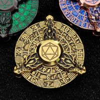 Thumbnail for Dice Metal Spinner Straight 3-arm Gold