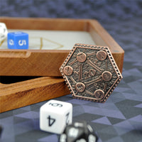 Thumbnail for D2 RPG Coin - Shadow Washed Copper Metal