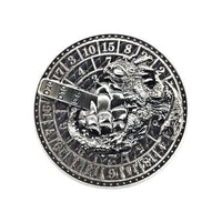Thumbnail for Dice Metal Spinner Dragon Egg Silver
