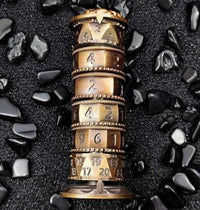 Thumbnail for Dice Metal Spinner Column Gold