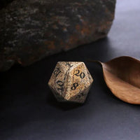 Thumbnail for Yellow Jasper Gemstone - 7pcs RPG Dice Set