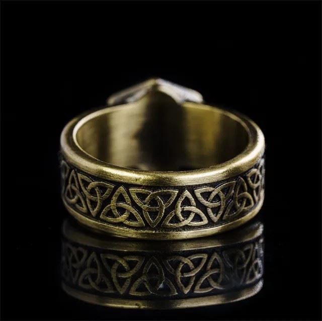 Celtic Knot Bronze Ring