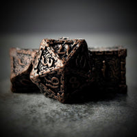 Thumbnail for 7pcs RPG Dice Set - Copper Metal