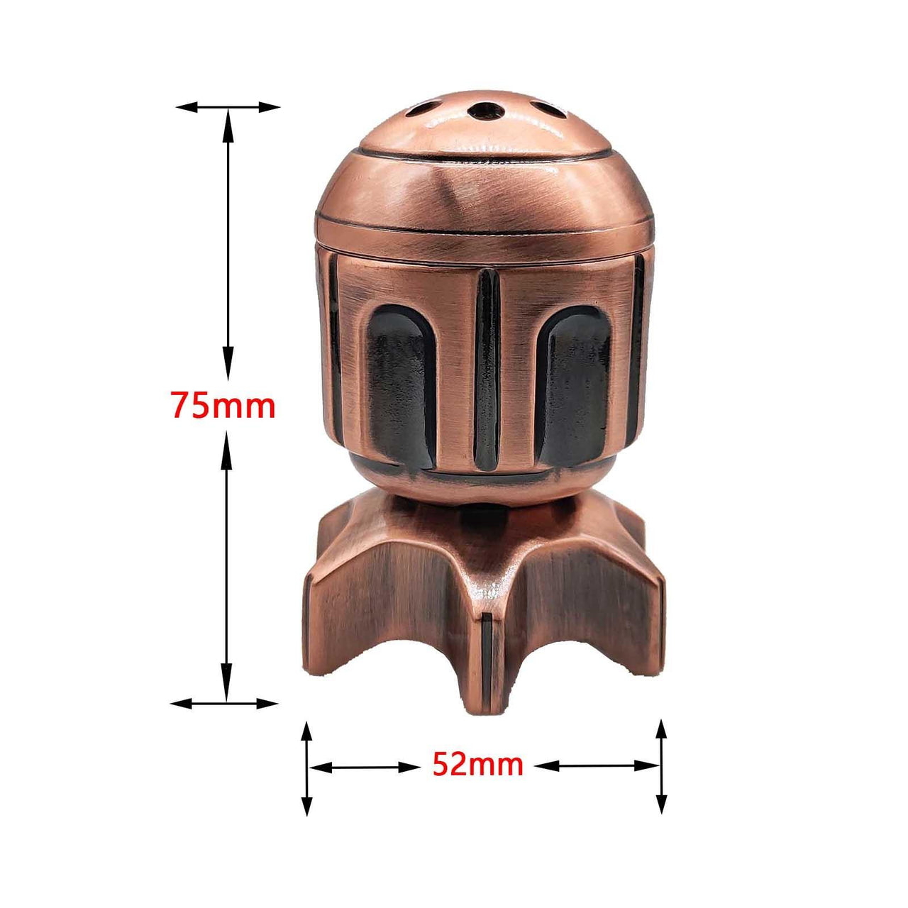 Dice Metal Spinner Bomb Copper