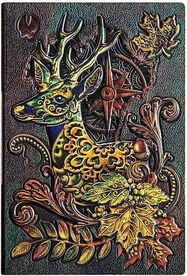 Multicolour Stag - A5 Hardback Journal