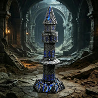 Thumbnail for Dice Metal Spinner Tower Blue Font Nickel