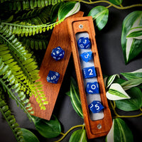 Thumbnail for 7pcs Dice Sharp Frosted Blue
