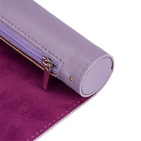 Thumbnail for Purple Velvet PU Leather Roll & Tray - Dice Storage