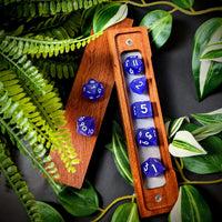 Thumbnail for 7pcs Dice Sharp Frosted Purple