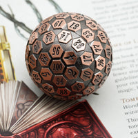 Thumbnail for D100 RPG Dice - Copper Metal