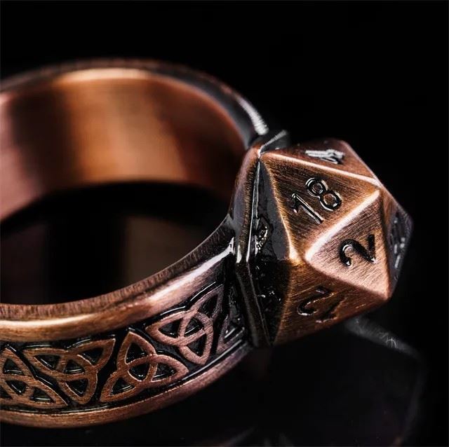 Celtic Knot Copper Ring