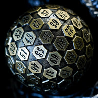 Thumbnail for D100 RPG Dice - Bronze Metal
