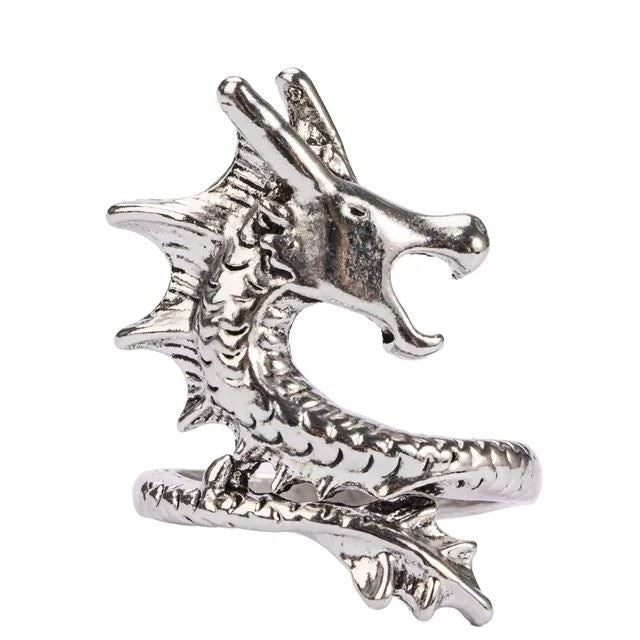 Dragon Silver Ring