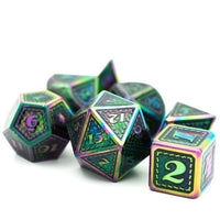 Thumbnail for 7pcs Dice Metal Stitch Rainbow