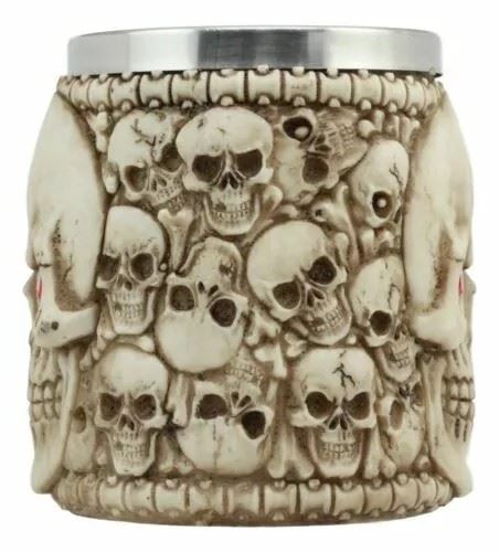 Red Eye in Skull Mug - Novelty