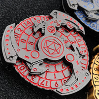 Thumbnail for Dice Metal Spinner 3-arm Red Nickel