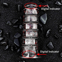 Thumbnail for Dice Metal Spinner Column Blood Silver