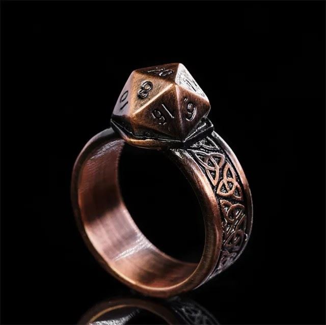 Celtic Knot Copper Ring