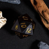 Thumbnail for Ebony Wood - D20 RPG Dice