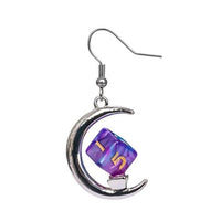 Thumbnail for Blue & Purple Mini Acrylic  - D6 Earings