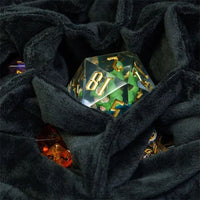 Thumbnail for Blue Bag with Compartments - Soft Dice Storage