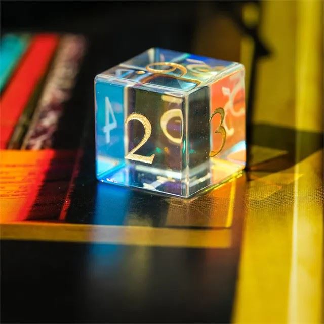 Prism Glass - 7pcs RPG Dice Set