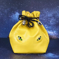 Thumbnail for Eyes on Yellow PU Leather - Storage Bag