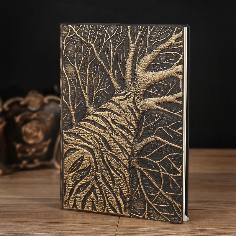 Washed Gold Tree - A5 Hardback Journal