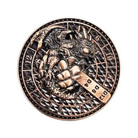 Thumbnail for Dice Metal Spinner Dragon Egg Copper
