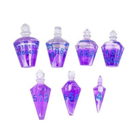Thumbnail for Purple Potion Resin -  7pcs RPG Dice Set