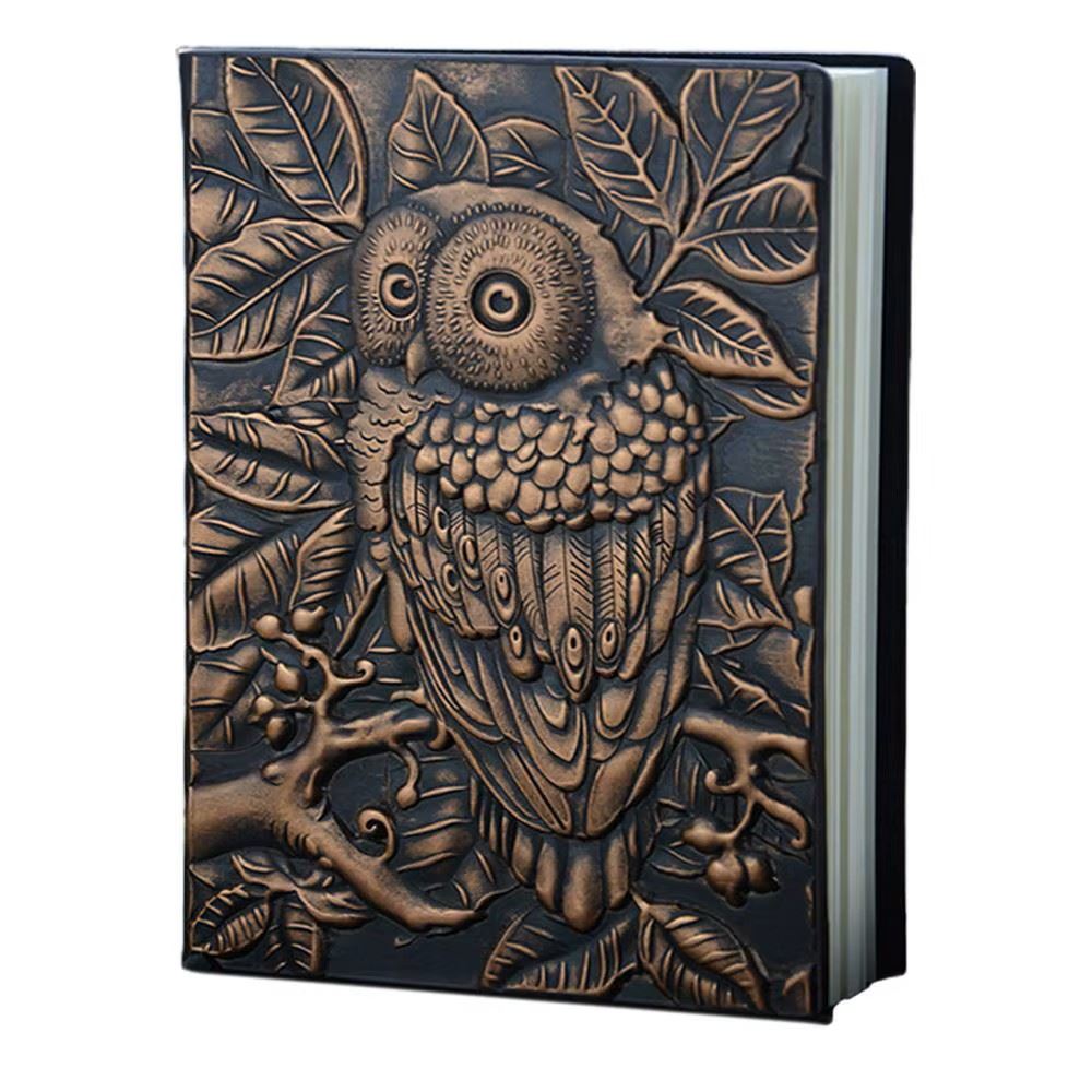 Copper Owl - A5 Hardback Journal