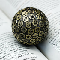 Thumbnail for D100 RPG Dice - Bronze Metal