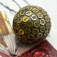 Thumbnail for D100 RPG Dice - Gold Metal