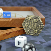 Thumbnail for D2 RPG Coin - Shadow Washed Bronze Metal