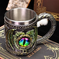 Thumbnail for Green Dragon Eye Mug - Novelty