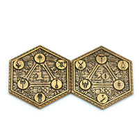 Thumbnail for D2 RPG Coin - Shadow Washed Gold Metal