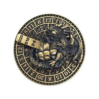Thumbnail for Dice Metal Spinner Dragon Egg Bronze