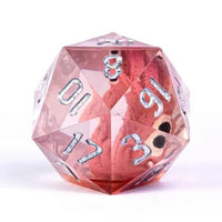 Thumbnail for Beholder in Clear & Green Sharp Resin - D20 RPG Dice