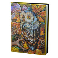 Thumbnail for Multicolour Owl - A5 Hardback Journal