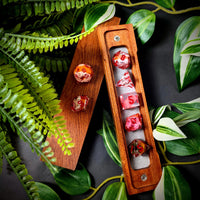 Thumbnail for Donuts in Multicolour Filled Sharp Resin - 7pcs RPG Dice Set