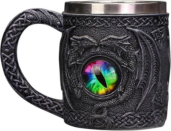 Black Dragon Eye Mug - Novelty