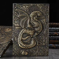 Thumbnail for Gold Slittle Dragon - A5 Hardback Journal